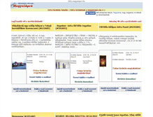 Tablet Screenshot of infra.megyeiapro.hu